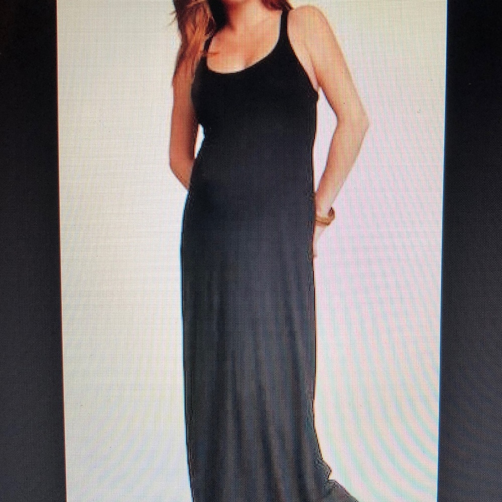 Maternity maxi dress
